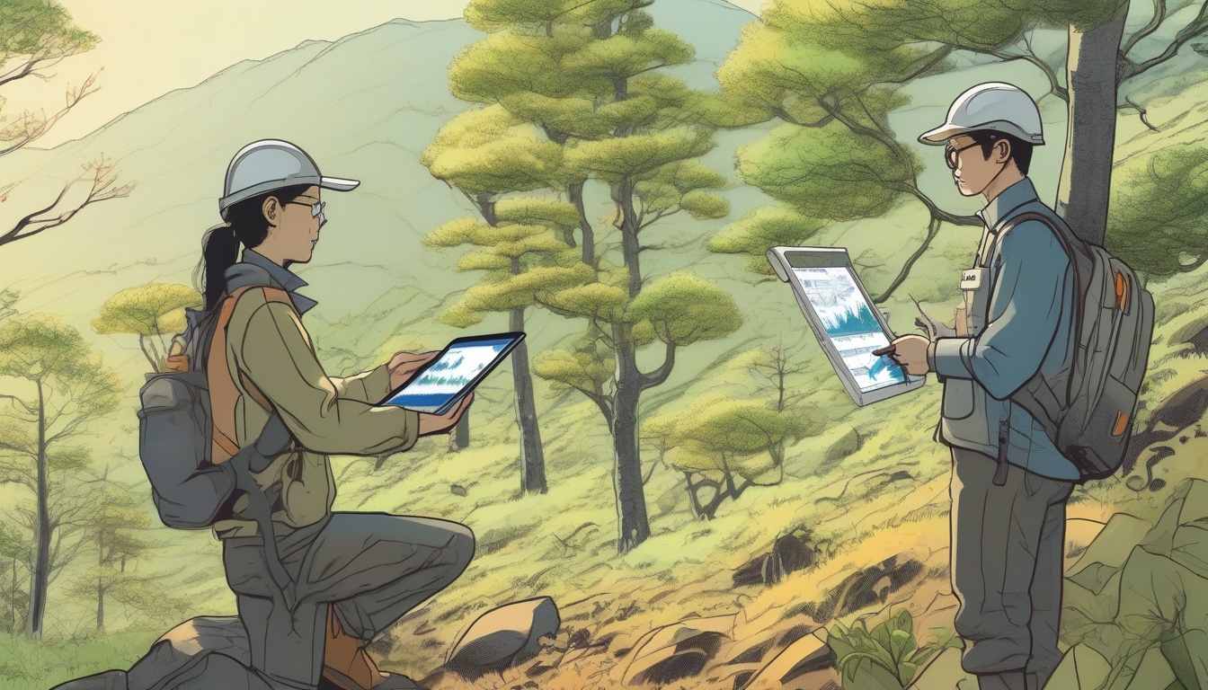 AIが見抜く気候変動に強い樹木、スマート林業の植栽計画を変える
